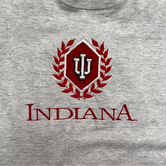 Vintage Indiana University Collegiate T-shirt Size XXL Red and Grey - Picture 3 of 5
